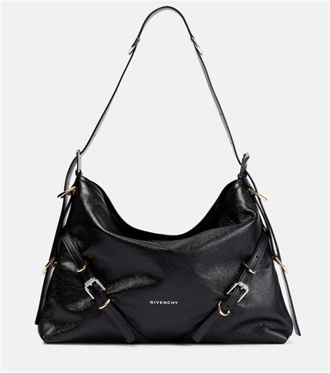 givenchy voyou medium leather shoulder bag|Givenchy shoulder strap.